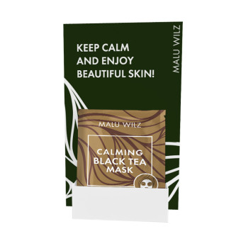 Stojánek CALMING BLACK TEA MASK